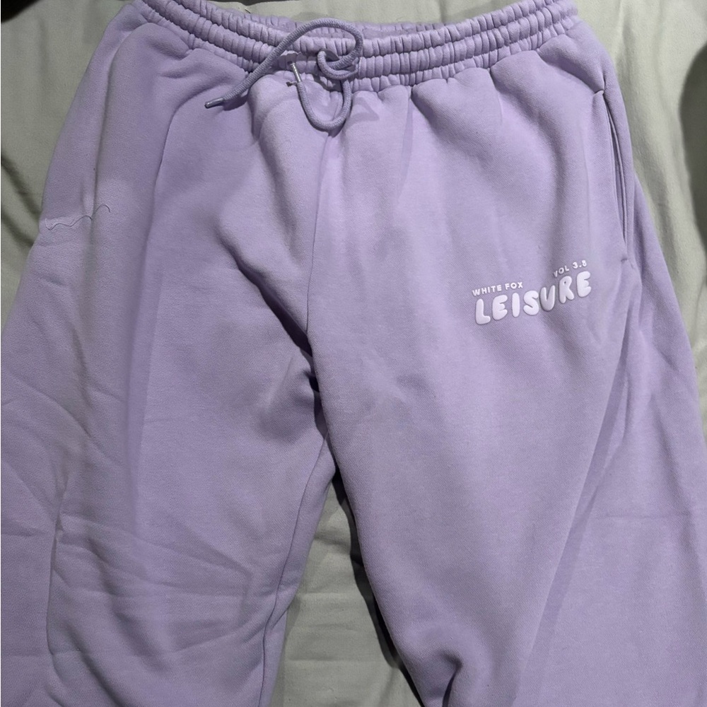 White Fox Boutique Lavender Sweatpants